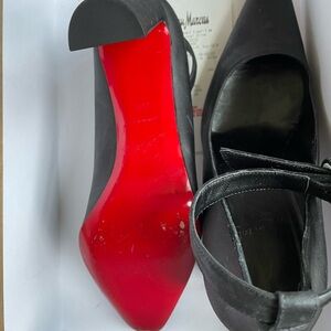 Christian Louboutin Black and Red Heels